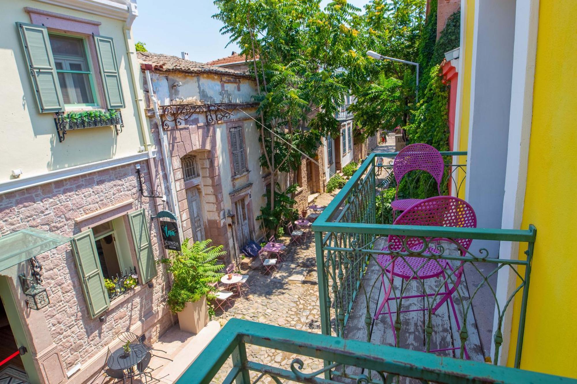 Cunda Mor Limon Otel Ayvalı Zewnętrze zdjęcie